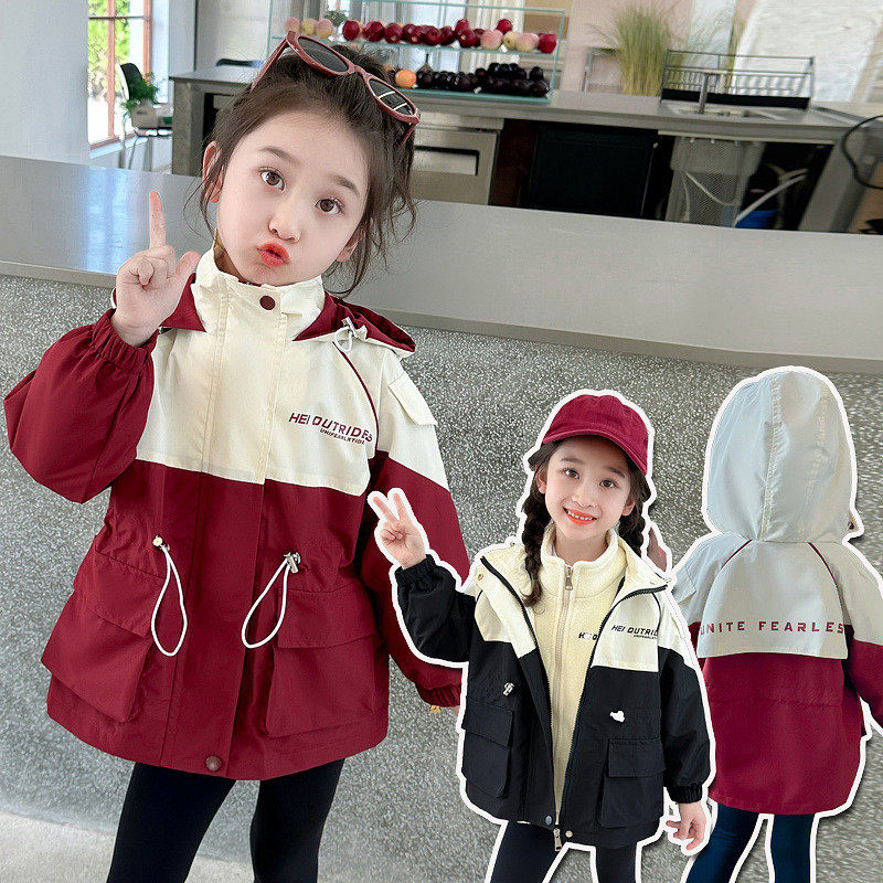 女童秋装花瓣领卫衣公主裙