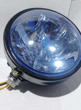 汽车5寸圆通用真空氙气照明前大灯货车农用车拖拉机改装12V24伏灯