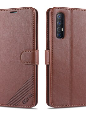 翻盖保护套适用oppo Find X2Neo手机壳皮夹oppoCPH20096.50英寸oppoFindX2Neo外壳翻盖式OPPP搭扣0pp0全包oqq