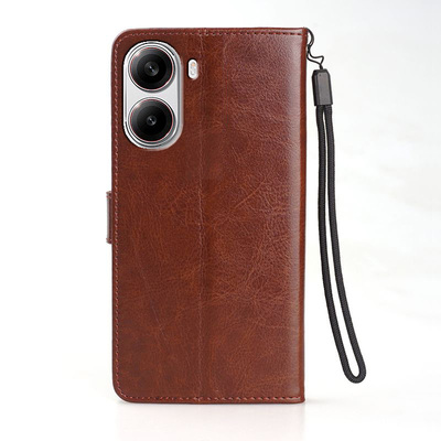 适用红米Turbo4手机壳6.67英寸小米24129RT7CC外壳皮夹保护套翻盖REDMI Turbo 4男士硅胶膜潮女新款全包钱包?