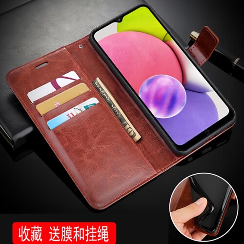适用三星Galaxy A03s手机壳6.50英寸SM一A037M/DS外壳皮夹SM-A037F/DS保护套翻盖SMA037G男士磁扣新款潮女钢?
