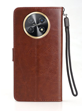 适用华为Y91手机壳翻盖Nova Y91保护套皮夹STG-LX2外壳6.95英寸STG-LX1潮女磁扣插卡钢化膜防摔男士钱包款软?