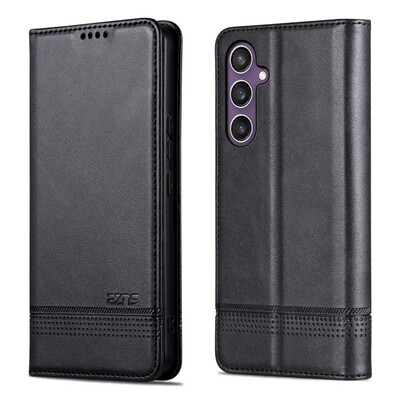 适用三星SM-S921B手机壳皮夹三星S24外壳翻盖三星SM-S9210保护套6.20英寸SM一S9210硅胶samsung潮女S921O全包
