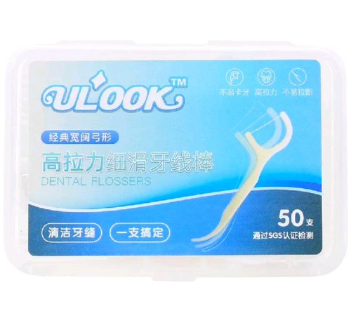 ulook细滑牙线4盒（不识字别下单）