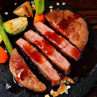 【大希地】大一统整切菲力牛排130g调理生牛肉街头牛排餐饮食材