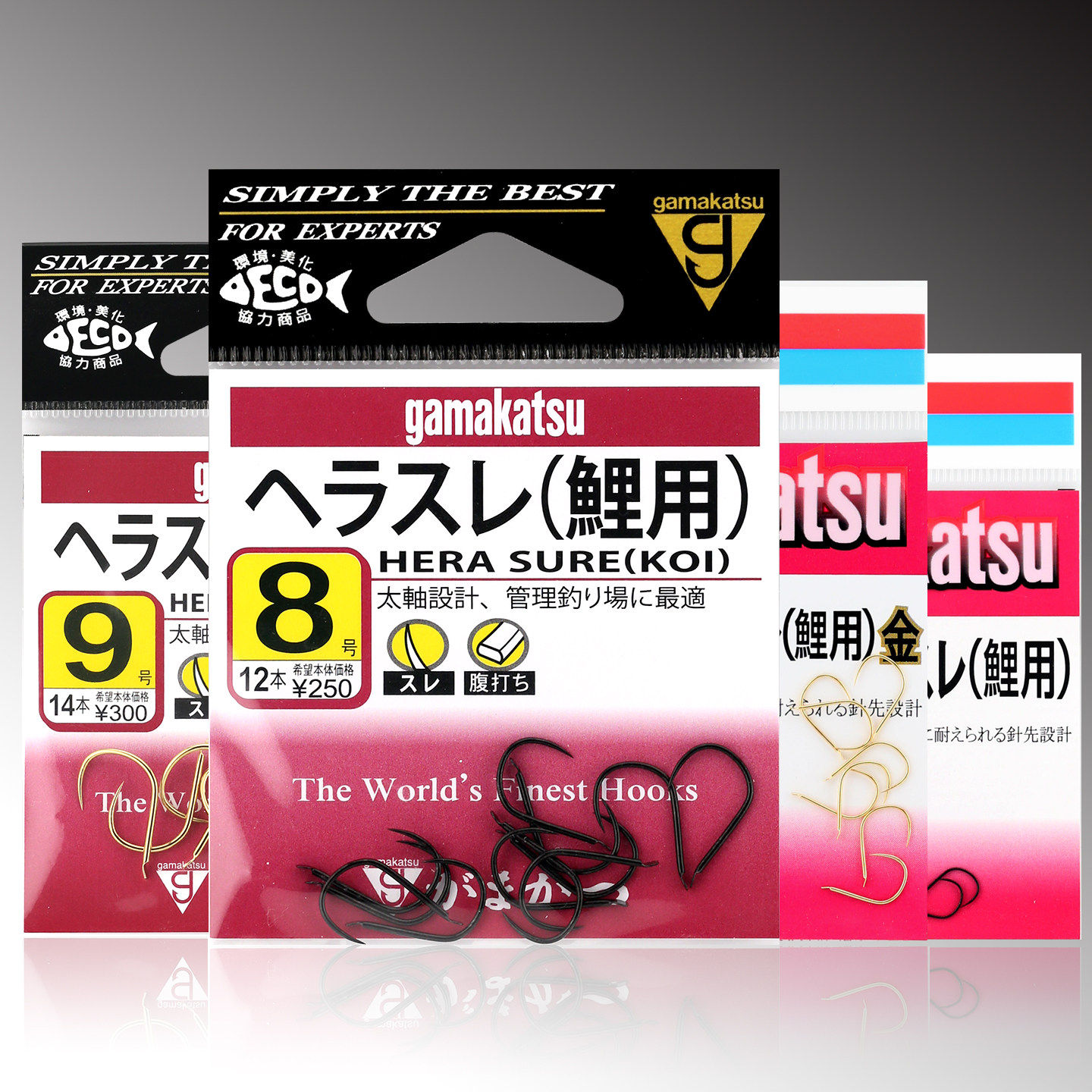 伽玛卡兹鲤用黑12173鲤鱼钩金色