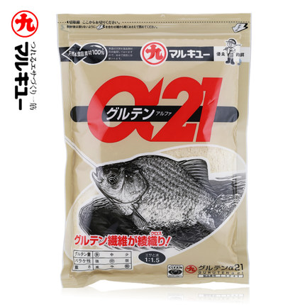 日本丸九原装进口@阿尔法a21小麦蛋白状态饵钓鲫鲤鱼配方饵料250g