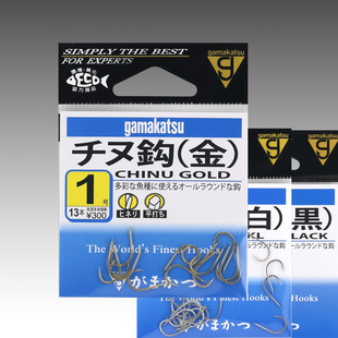 伽马有倒刺平打歪嘴12272金大物 伽玛卡兹千又黑鱼钩12270进口原装