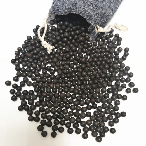 弹弓泥丸加硬安全黑色9mm10mm