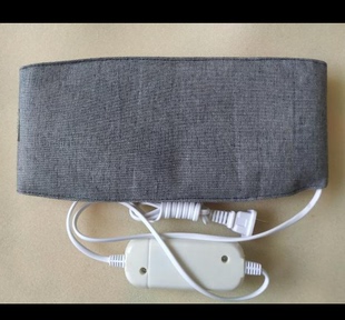 帆布硅胶加粗电热护颈部颈椎 加热护颈热敷袋 电加热护颈带 包邮