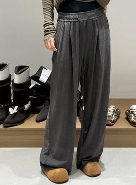 【现货】AVVENN设计师品牌新款 25年冬季纯色休闲长裤