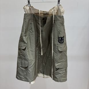 新款 26设计师品牌春季 撞色拼接半身裙 现货询价