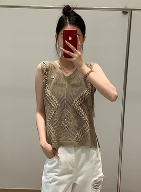 AVVENN | 25设计师品牌新款 25SS夏季针织无袖背心