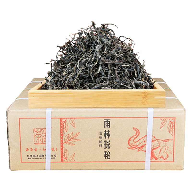 雨林昔归探秘2000克/箱普洱茶