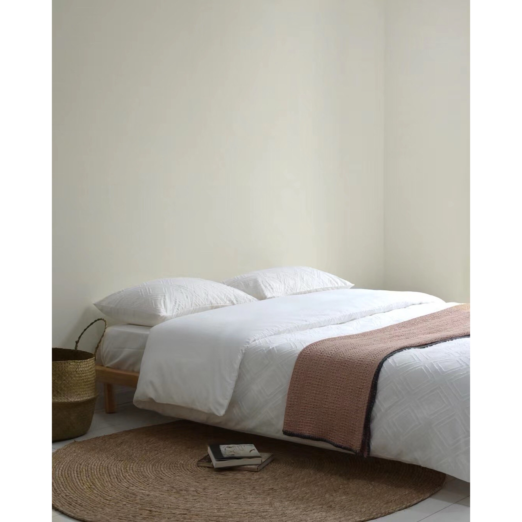 日式姹寂风双层纱四件套