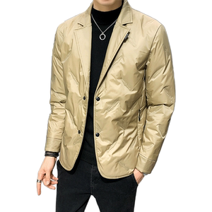 2025冬标90%轻薄男西装羽绒服外套A230-Y23-P205（控299）图片