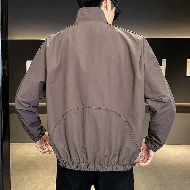 2025年秋季男新款立领宽松结构式夹克外套A230-8867-P145(控188),男装夹克,电商A230