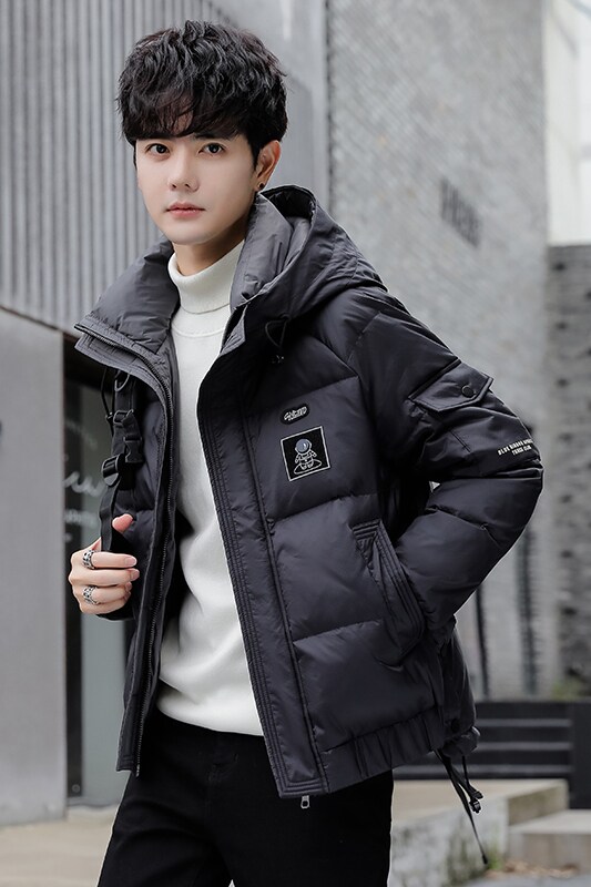 2025秋冬男款微阔连帽宇航员羽绒服外套A230-6927-P195（控288）,男装羽绒服,电商A230