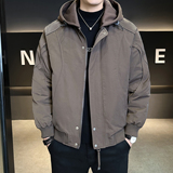 2025年冬男微宽松针织帽标90白鸭绒羽绒服A230-756-P228(控328)，男装羽绒服，电商A230