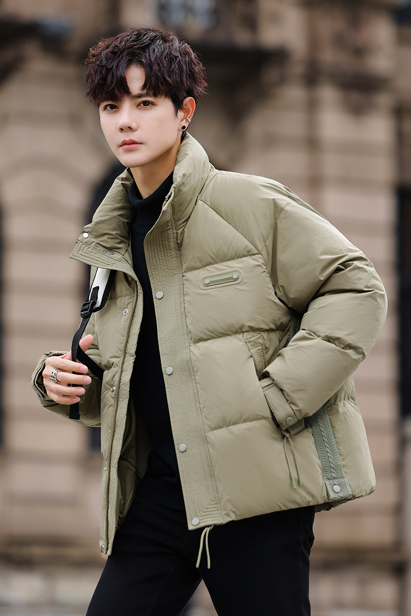 2025冬男女款微宽松立领贴标羽绒面包服A230-9608-P185(控280),女包手腕包,电商A230