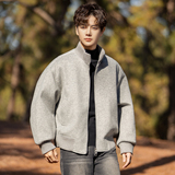 2025年冬季男款年货针织立领加棉呢子外套A230-1086-P185(控285），女装短外套，电商A230