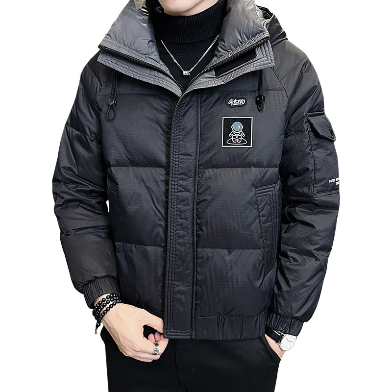 2025秋冬男款微阔连帽宇航员羽绒服外套A230-6927-P195（控288）,男装羽绒服,电商A230