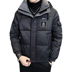 2025秋冬男款微阔连帽宇航员羽绒服外套A230-6927-P195（控288）图片
