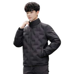 2025冬男款标90修身压花立领贴标羽绒服A230-K001-P175(控270)图片