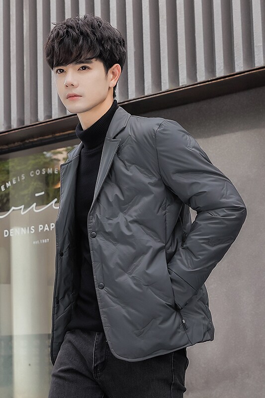 2025冬标90%轻薄男西装羽绒服外套A230-Y23-P205（控299）,男装羽绒服,电商A230