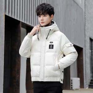 2025秋冬男款微阔连帽宇航员羽绒服外套A230-6927-P195（控288）图片