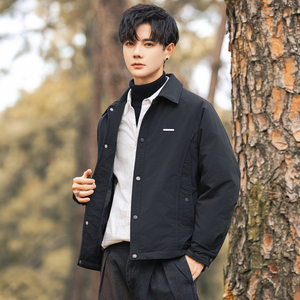 2025冬男宽松新标90%白鸭绒轻薄羽绒服A230-95702-P195(控290)图片