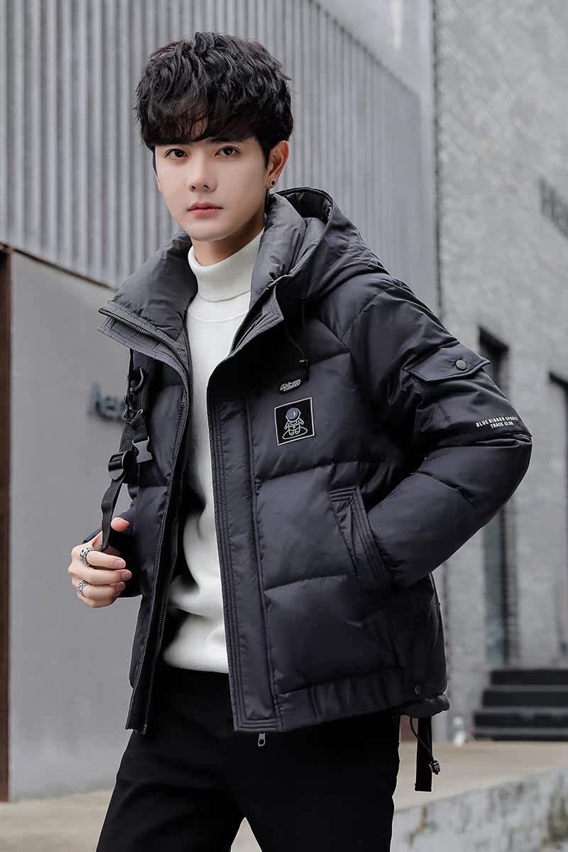 2025秋冬男款微阔连帽宇航员羽绒服外套A230-6927-P195（控288）,男装羽绒服,电商A230