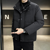 2026冬季男款立领拼接新标90羽绒服A230-9628-P260(控360)，男装羽绒服，电商A230