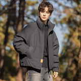 2025冬季男年货款立领新标90棉布羽绒服A230-8020-P249(控349)，男装羽绒服，电商A230