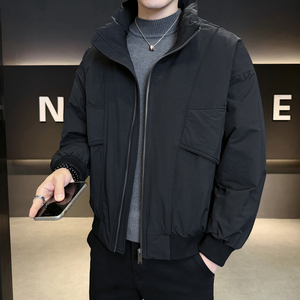 2025年冬男微宽松立领标90工装式羽绒服A230-95710-P220(控320)图片