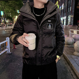 2025冬主推男小宽松连帽宇航员立体面料羽绒服外套A230-6927-P195，男装羽绒服，电商A230