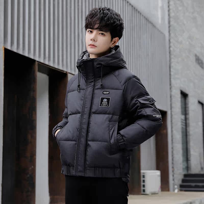 2025秋冬男款微阔连帽宇航员羽绒服外套A230-6927-P195（控288）,男装羽绒服,电商A230