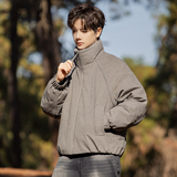 2025冬季男年货款立领新标90棉布羽绒服A230-8020-P249(控349)，男装羽绒服，电商A230