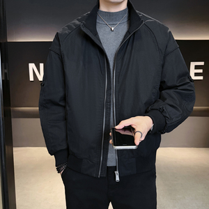 2025年冬男微宽松针织领标90夹克羽绒服A230-95707-P220(控320)图片
