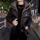 2025冬主推男小宽松连帽宇航员立体面料羽绒服外套A230-6927-P195，男装羽绒服，电商A230