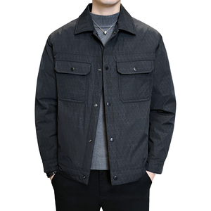 2025冬男修身新标50%轻薄夹克式羽绒服A230-6661-P158（控199）图片