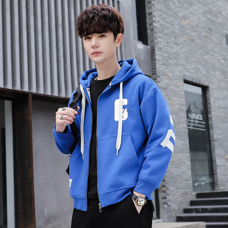 2026春款男微落肩字母刺绣休闲连帽夹克A230-2023-P125（控158）,男装夹克,电商A230