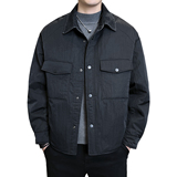 2025冬男微宽松牛仔方领标90轻薄羽绒服A230-86061-P248(控348)，男装羽绒服，电商A230