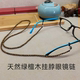天然绿檀木挂脖防丢摔老花眼镜链4mm小珠细链轻便简单素雅百搭