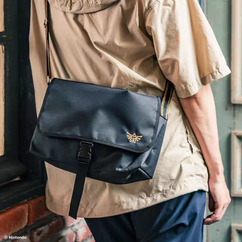 日杂附录斜挎包 萨尔达传说 户外单肩背包 侧背包邮差包 百搭休闲