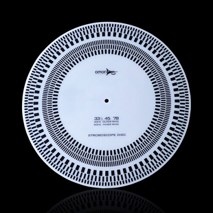 LP黑胶常备 Amari 阿玛尼 亚克力唱机测速盘 规尺 唱头较准盘