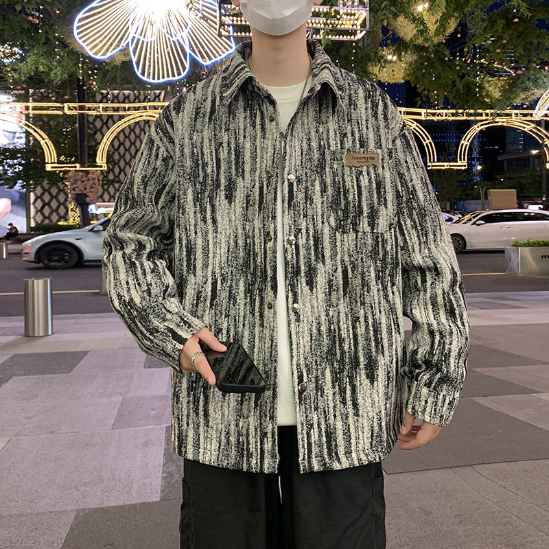 男装夹克男奢侈风新款外套衣服潮牌上装春季新款JK2024,男装夹克,四季星座303A