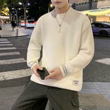 MY8267男士毛衣秋冬季潮流针织衫青少年学生款羊毛衫常规37加绒47，男装针织衫/毛衣，四季星座303A