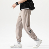 雪尼尔灯芯绒秋季卫裤束脚秋冬休闲加绒K39常规35元加绒45元，男装休闲裤，四季星座303A