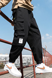 工装裤男日系束脚裤潮牌宽松多口袋长裤春季九分303-KZ24(纯棉），男装工装外套，四季星座303A